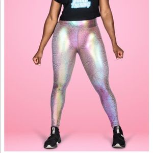 Galactic Wild Side Leggings by GRRL. Heidi size